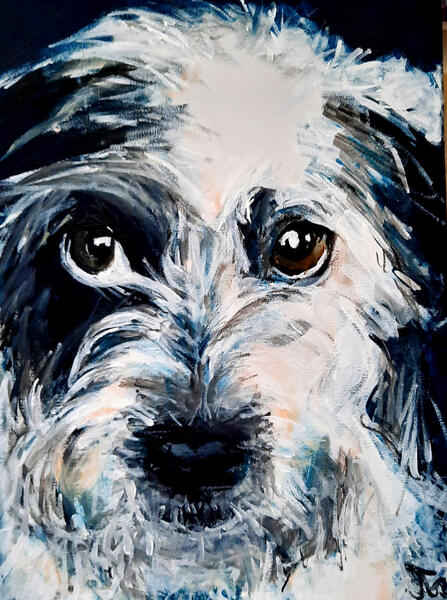 Ivo, acyl op doek, Henyek